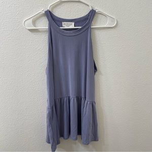 Lavender field tank top light purple small